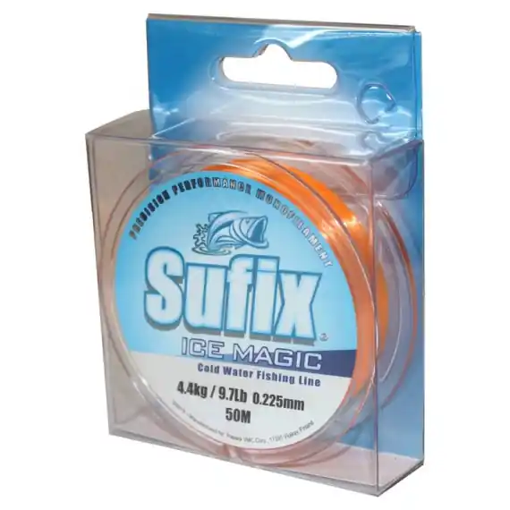 Sufix Ice Magic 50m Mono ORANGE 0,175mm Premium