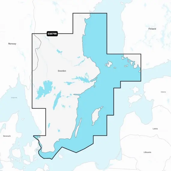 Beperkt Aanbod Garmin Navionics+ - EU079R Sweden, South -East