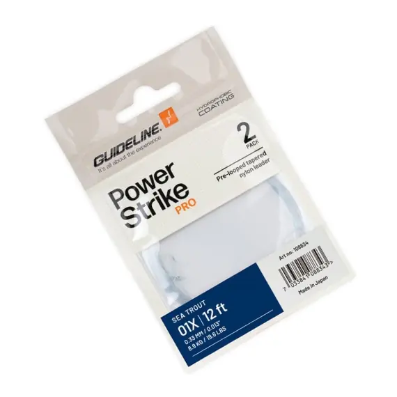 Laatste Versie Guideline Sea Trout Leader 12' - 01X - 0,33mm