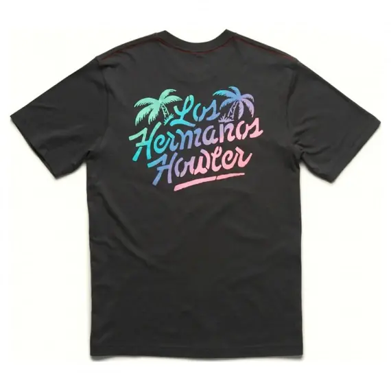 Howler T-Shirt Pocket Los Hermanos Fade Antique Black - M Bestseller