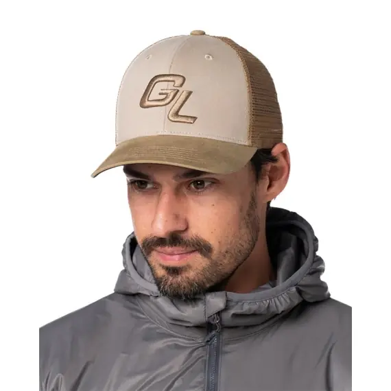 Guideline Logo Cap - Vintage Khaki Hoge Kwaliteit