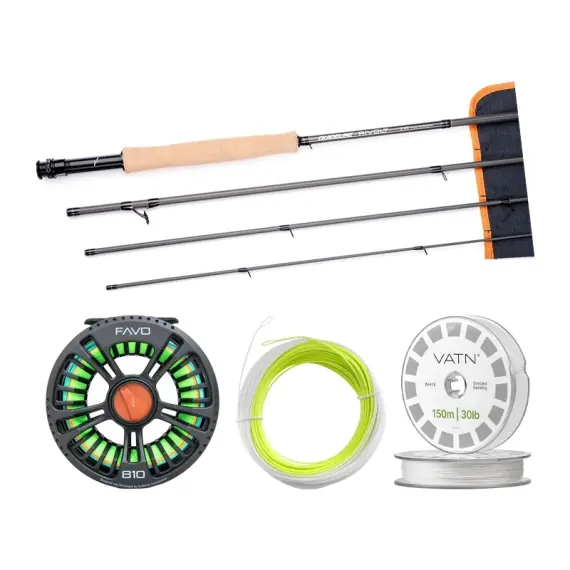 Seizoensaanbieding Guideline Rivolt Allround Taper+ Flugset - 9' #5