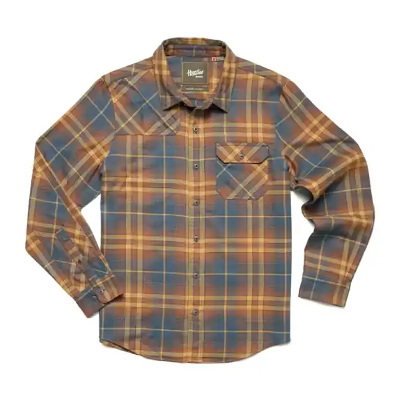 Howler Bro's Harker's Flannel Kempton Plaid Stargazer - S Laatste Kans