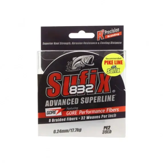 Sufix 832 Braid Black Mamba 150m - 0.38mm Koop Online