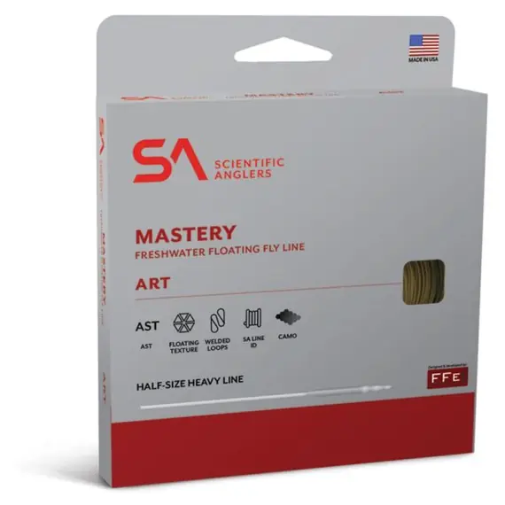 SA Mastery ART WF Floating Fly Line - # 2 Alleen Vandaag