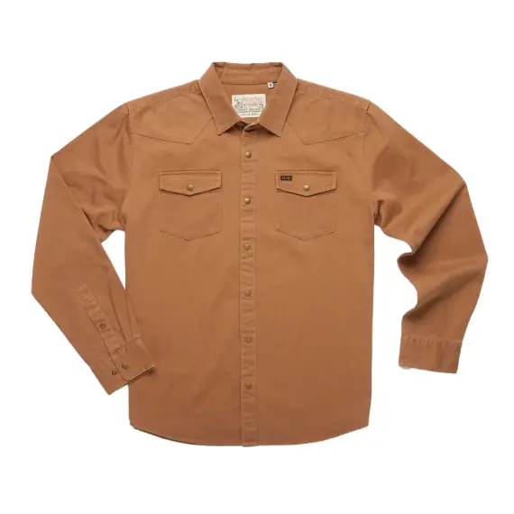 Howler Sawhorse Work Shirt Burlap S Speciale Aanbieding