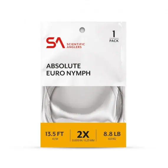 Premium SA Absolute Euro Nymph Leader 13.5' 2X (0,23mm)