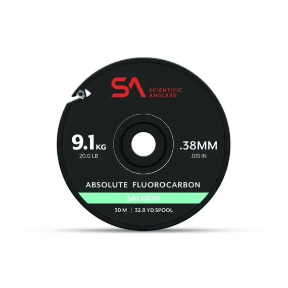 Shop Nu SA Absolute Salmon Fluorocarbon Tippet 0,33mm