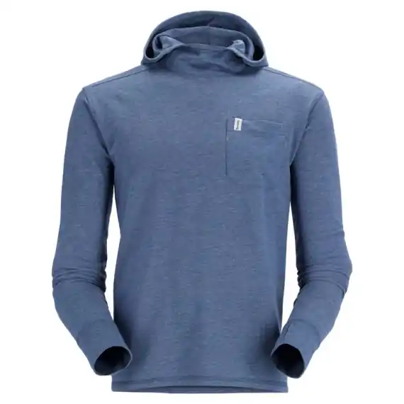 Direct Beschikbaar Simms Henry's Fork Hoody Navy Heather - M