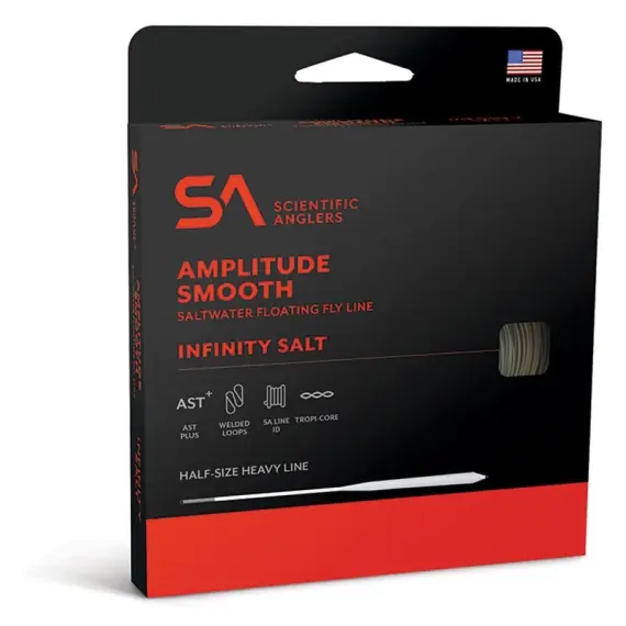 Merkproduct SA Amplitude Smooth Infinity Salt WF Fly Line # 7