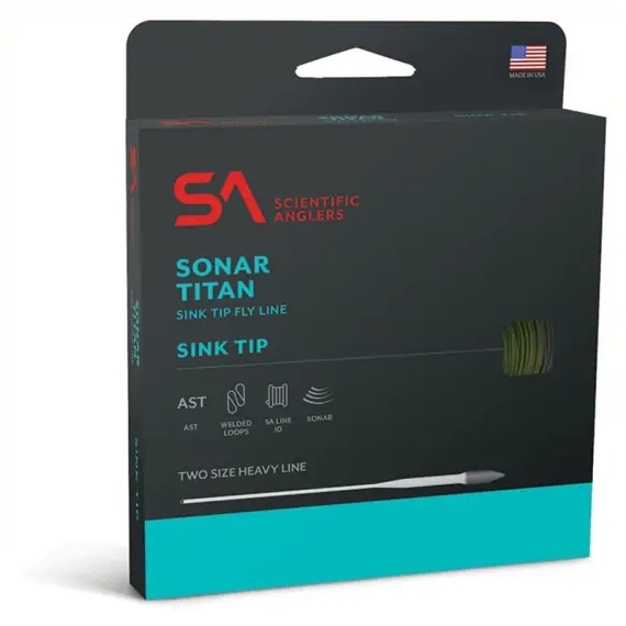 Korting SA Sonar Titan Sink Tip WF Fly Line F/I # 7