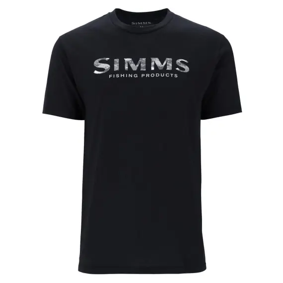 Fabrieksprijs Simms Shroud Fill Logo T-Shirt Black - S