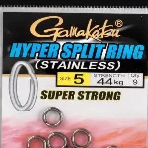 Dagaanbieding Gamakatsu Hyper Split Ring #01 5kg
