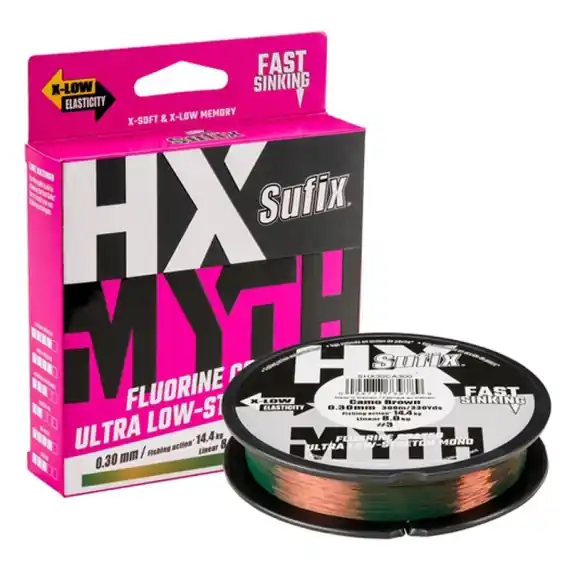 Rechtstreeks Van De Fabrikant Sufix HX-MYTH Camo Brown 150m 0,40mm 14,0kg