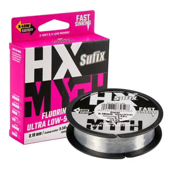 Sufix HX-MYTH Clear 240m 0,60mm 27,0kg Koop Vandaag