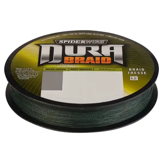 Gecertificeerd Spiderwire Durabraid 0.15mm 275m Moss Green