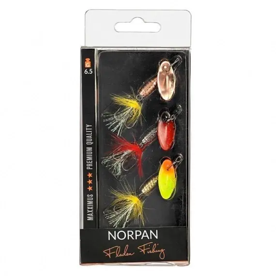 Flitsaanbieding Fladen Norpan 6g Spinnare 3pcs