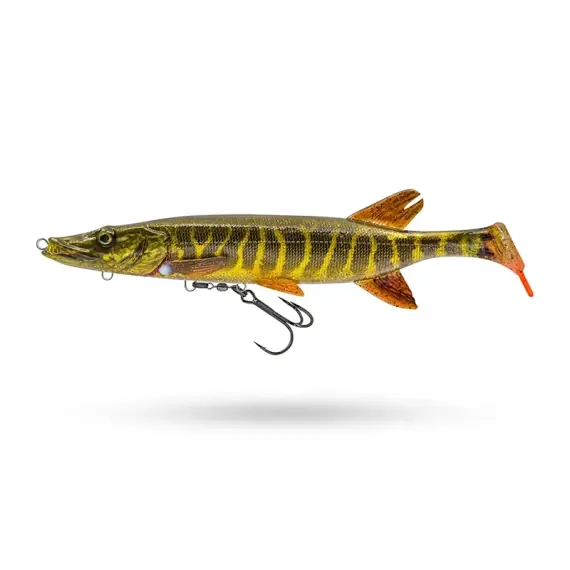 Fabrieksprijs Savage Gear 3D Pike Shad 20cm, 65g Slow Sink - Fire Pike