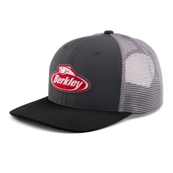 Berkley Berkley Performance Trucker Cap - Charcoal/Black Hete Deal
