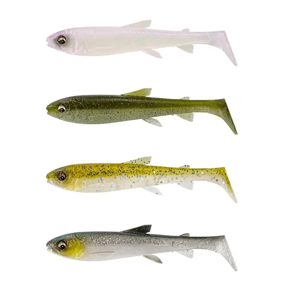 Savage Gear 3D Whitefish Shad 9cm Mix 4pcs - Clear Water Goedkoop
