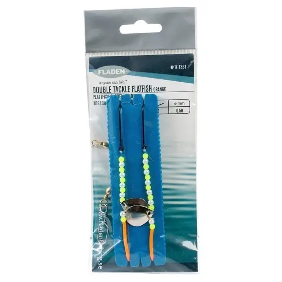 Laatste Kans Fladen Double Tackle Flatfish - Orange