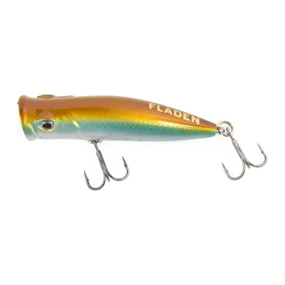 Fladen Maxximus Ploppy Popper 70mm 9g - Gold/Bluesilver Populair