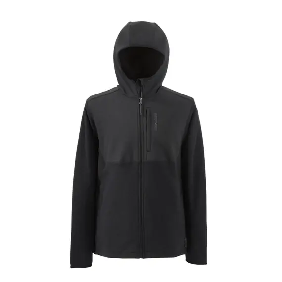 Actieprijs Grundéns Bering Fleece Pro FZ Hoodie Black - L