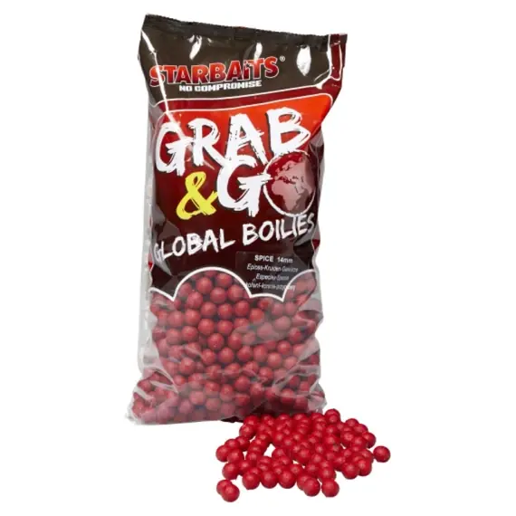 Gratis Retour Starbaits G&G Global Boilies Spice 2,5kg - 14mm