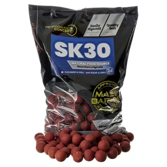 Starbaits PC SK30 Mass Baiting Boilies 3kg - 14mm Alleen Vandaag