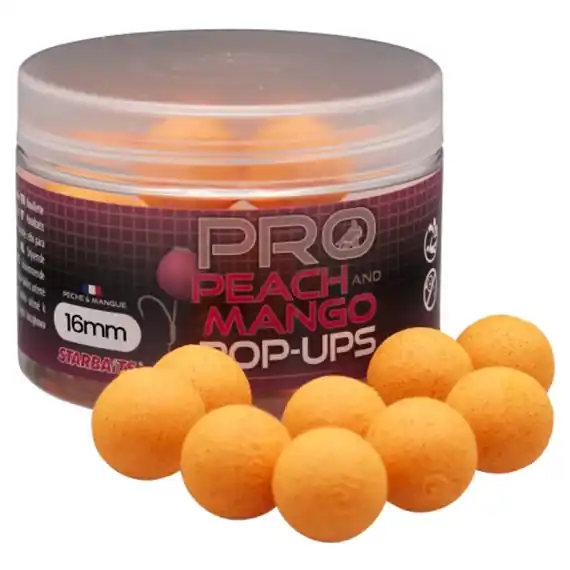 Tijdelijk Beschikbaar Starbaits Pro Peach & Mango Pop Up - 12mm