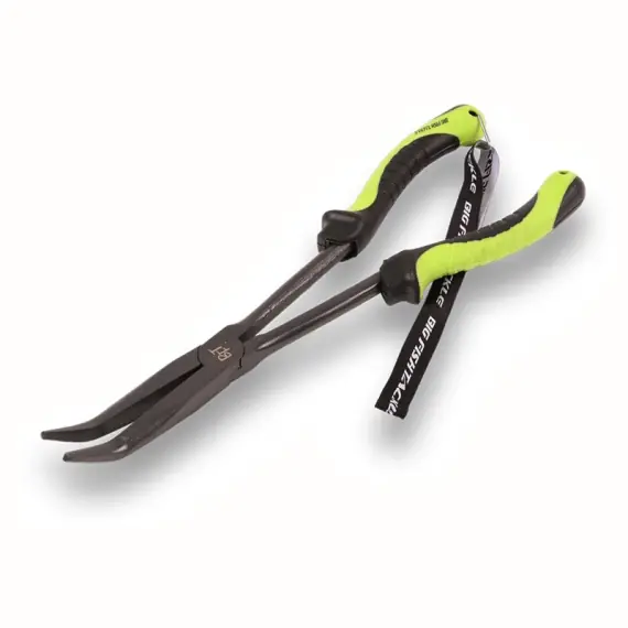 Express Levering BFT Long Nose Pliers 28cm, Bent - Teflon Coated