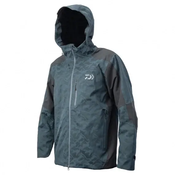 Veilige Betaling Daiwa Rainmax Guide Jacket Steel Gray - S