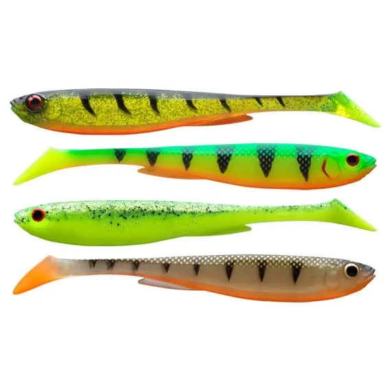 Rechtstreeks Van De Fabrikant Daiwa Prorex Slim Shad Y 7,5cm (5pcs) - Nature Color Set