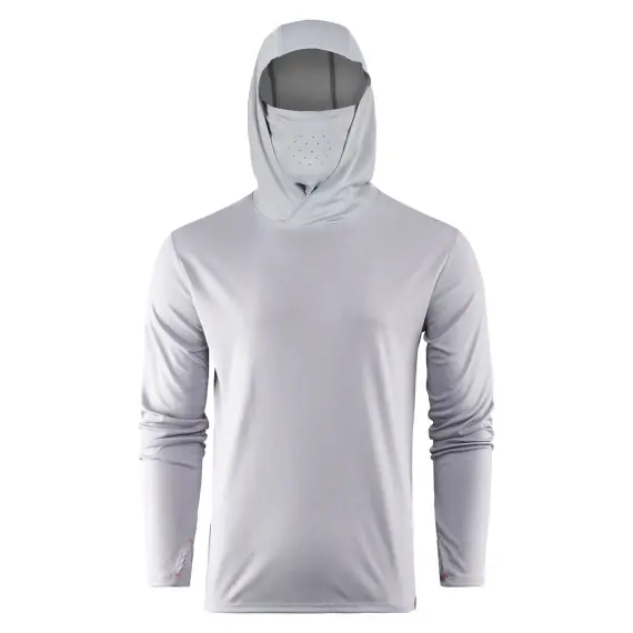 Weekendaanbieding Grundéns Tough Sun Masked Hoodie Mist - S