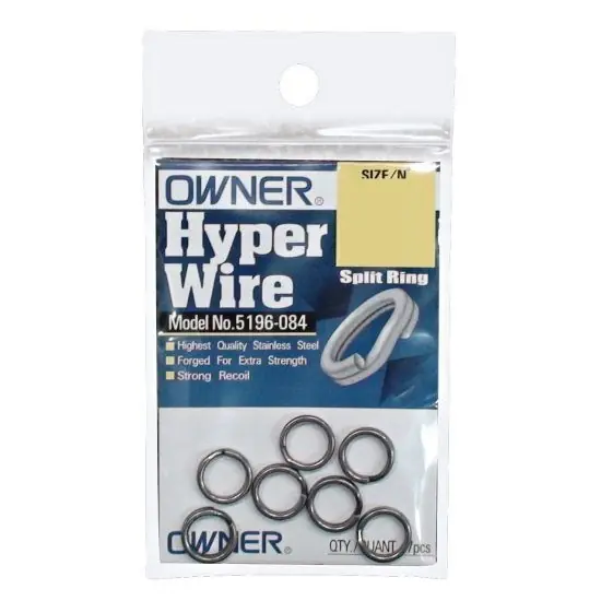 Owner Splitring, stainless, stl 4, 23kg, 10st Dagaanbieding