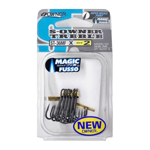 Koop Vandaag Owner ST-36 ''Magic Fusso'' Treble Hook -#8