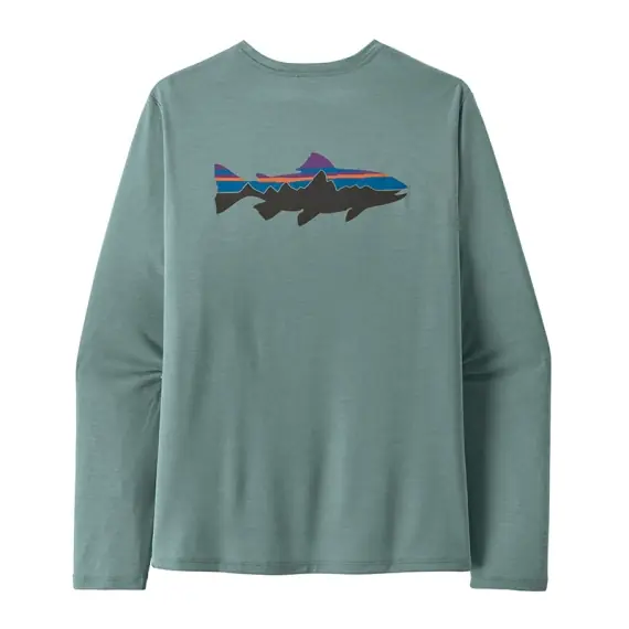 Patagonia M's L/S Cap Cool Daily Shirt Fitz Roy Trout BSLX - M Favoriet