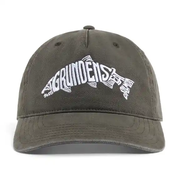 Alleen Vandaag Grundéns Eat Your Words RX Trucker Loden Salmon Graphic