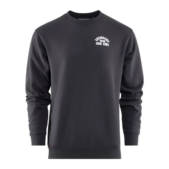 Meest Verkocht Grundéns 1926 Crew Sweatshirt Black - L