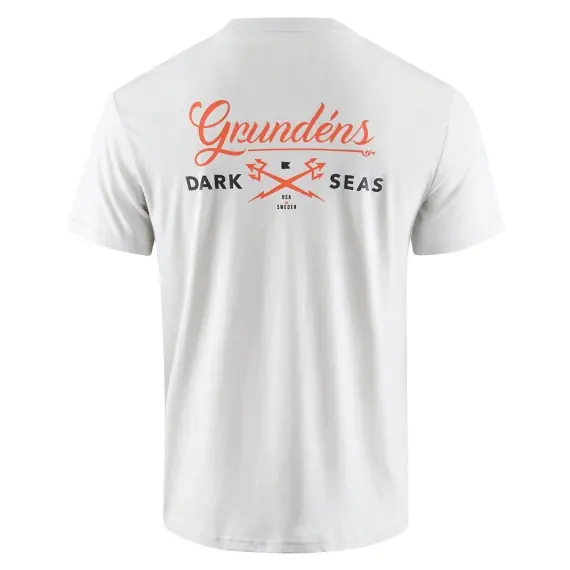 Grundéns Dark Seas X Grundens Common Bond SS T-Shirt Oyster - XXXL Actieprijs