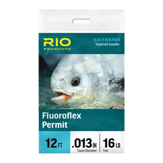 Betaalbaar Rio Fluoroflex Permit Leader 12ft - 20lb