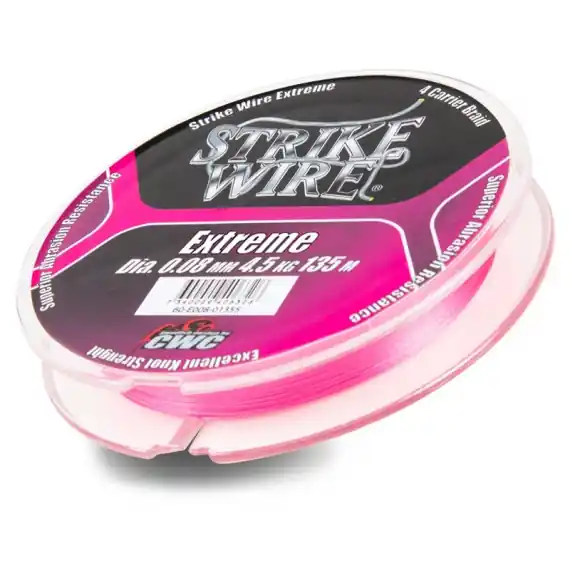 Strike Wire Vertical 0,15mm/11kg -135m, H-V Pink Laatste Versie