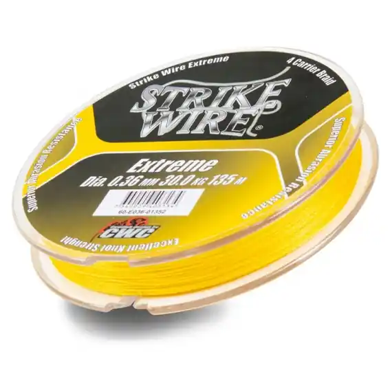 Actieprijs Strike Wire Extreme 0,36mm/30kg -135m, Gul