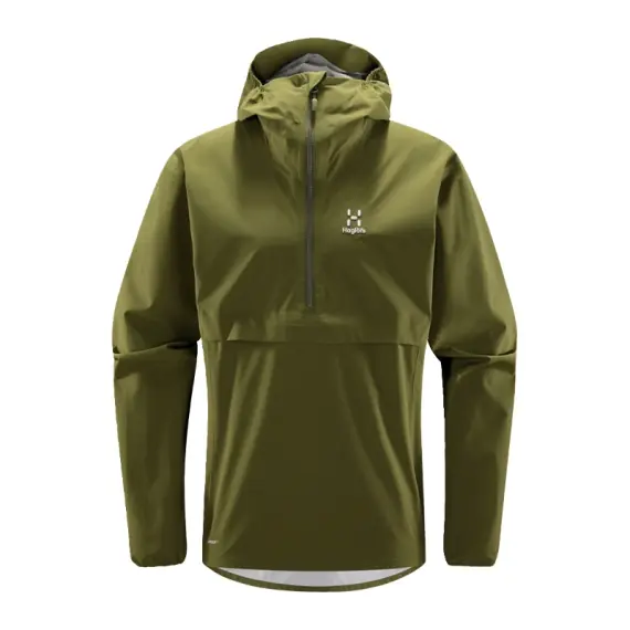 Express Levering Haglöfs Sparv Proof Anorak Men Olive Green - S
