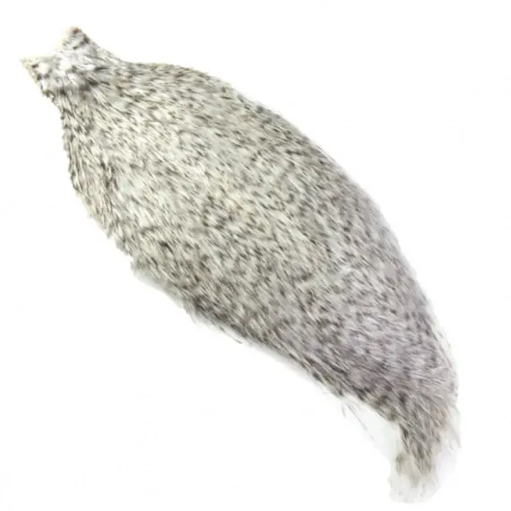 Whiting Spey Hackle Saddle Bronze - Grizzly Actieprijs