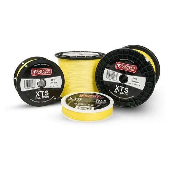 SA XTS Gel Spun Backing Yellow 30lb - 100yd Aanbieding