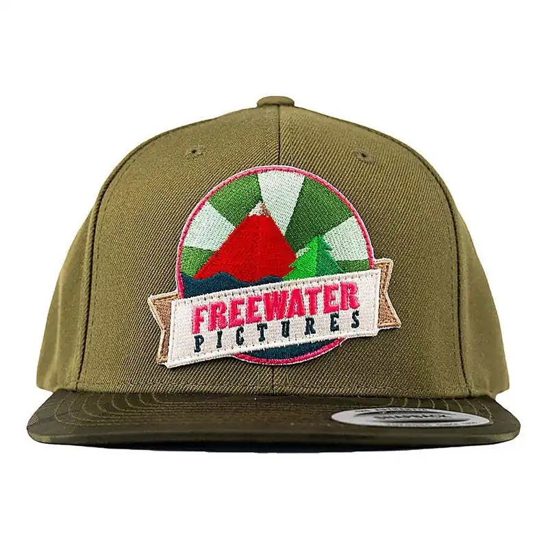 Exclusieve Aanbieding Freewater Pictures Snapback - Camo/Green