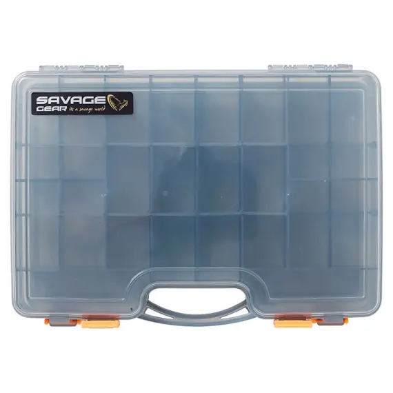 Savage Gear Lurebox 2 Sided Smoke Large 29.5x20.5x6.2cm Tijdelijk Beschikbaar