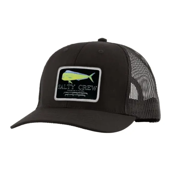 Alleen Vandaag Salty Crew Mahi Mount Retro Trucker Black