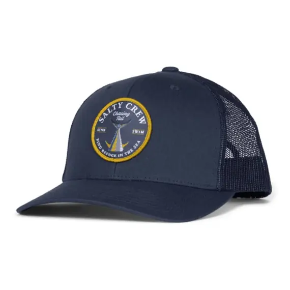 Lage Kosten Salty Crew Bottom Dweller Retro Trucker Navy